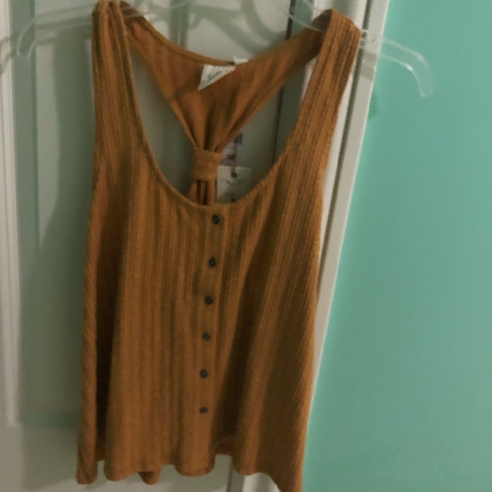 Mustard Yellow Tank